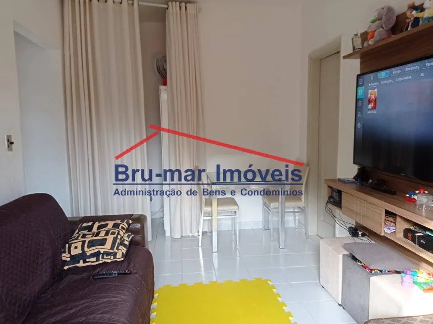 Foto 1 de Apartamento com 1 Quarto à venda, 48m² em José Menino, Santos