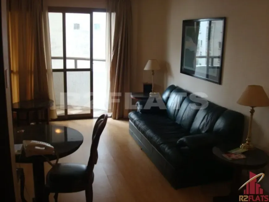 Foto 1 de Flat com 1 Quarto para alugar, 48m² em Bela Vista, São Paulo