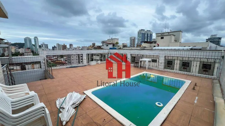 Foto 1 de Cobertura com 4 Quartos à venda, 405m² em Ponta da Praia, Santos