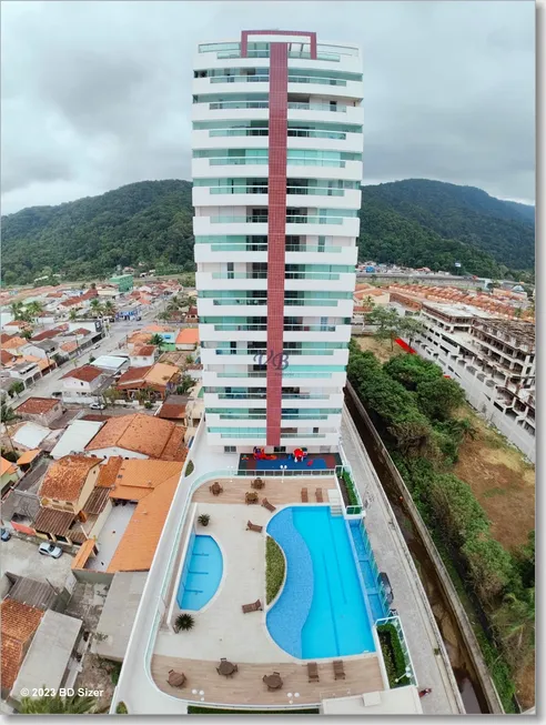 Foto 1 de Apartamento com 2 Quartos à venda, 79m² em Cidade Beira Mar, Mongaguá