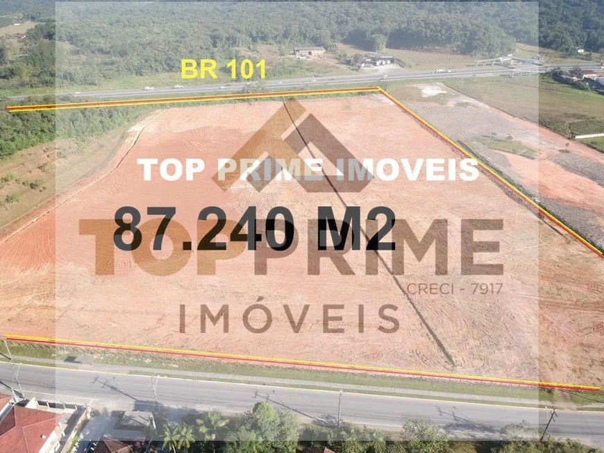 Foto 1 de Lote/Terreno à venda, 72693000m² em Rio Bonito, Joinville