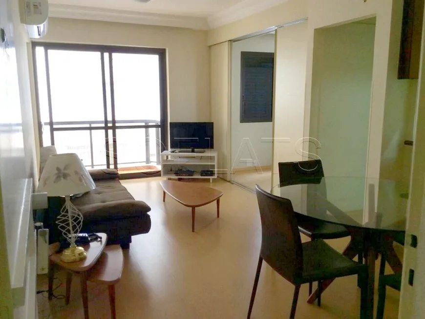 Foto 1 de Flat com 1 Quarto para alugar, 40m² em Jardim Paulista, São Paulo