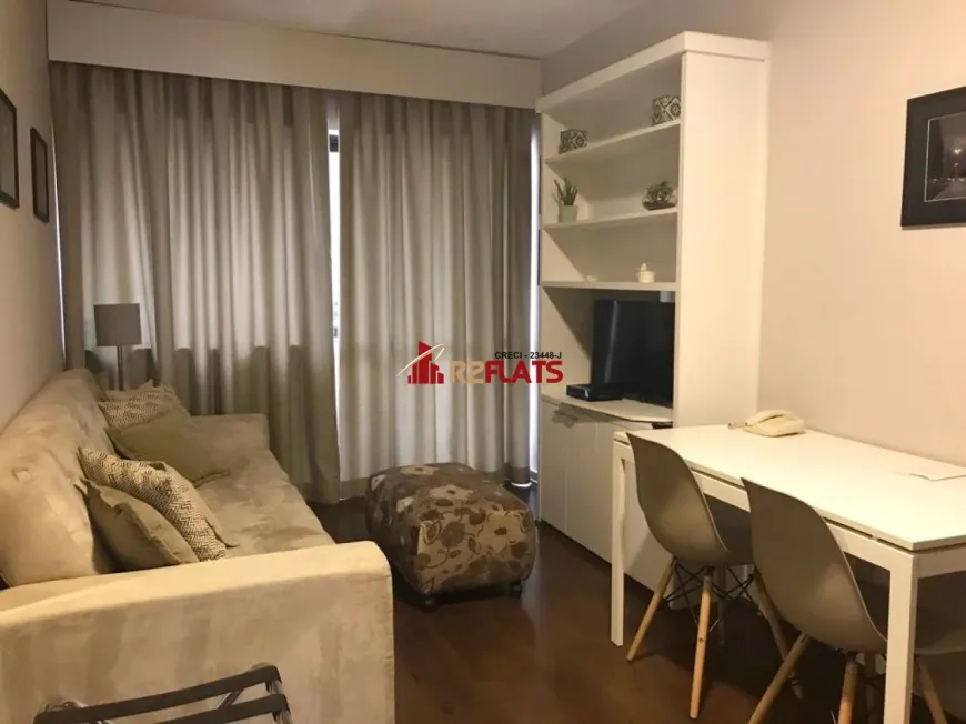 Foto 1 de Flat com 1 Quarto à venda, 35m² em Itaim Bibi, São Paulo