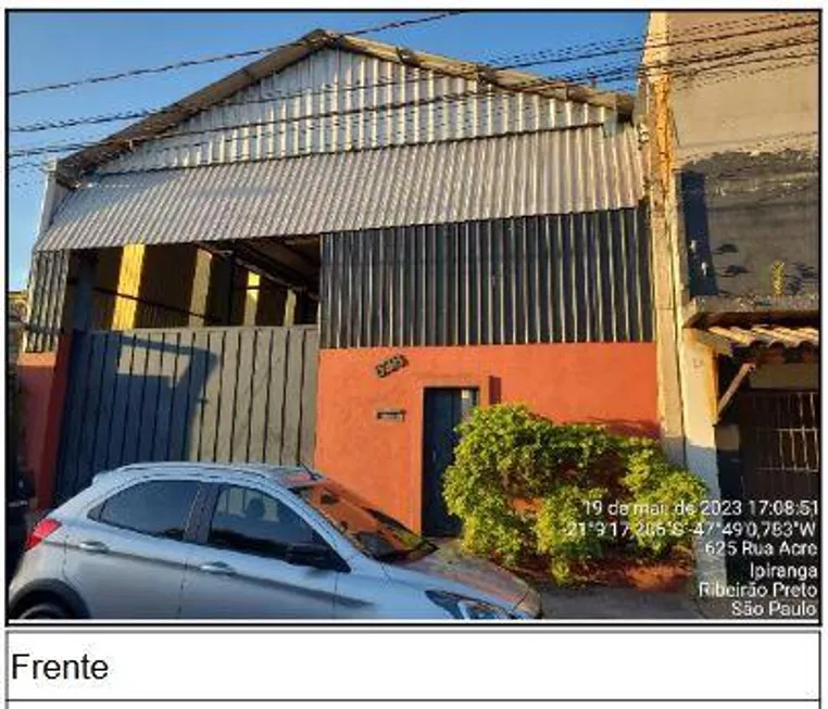 Foto 1 de Galpão/Depósito/Armazém à venda, 575m² em Ipiranga, Ribeirão Preto