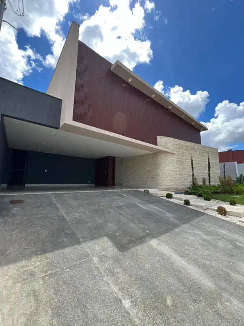 Foto 1 de Casa de Condomínio com 4 Quartos à venda, 315m² em Jardins Bolonha, Senador Canedo