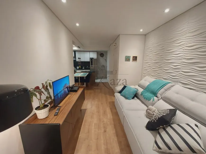 Foto 1 de Apartamento com 2 Quartos à venda, 64m² em Parque Residencial Aquarius, São José dos Campos