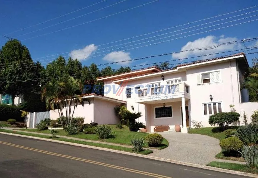Foto 1 de Casa de Condomínio com 5 Quartos à venda, 566m² em Loteamento Alphaville Campinas, Campinas