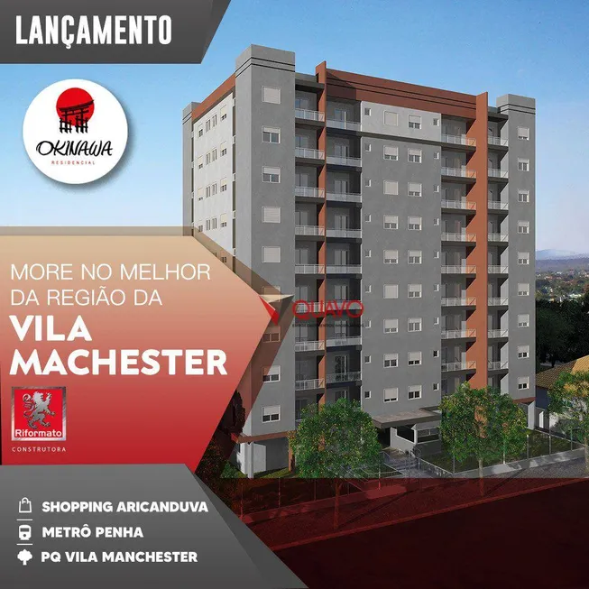 Foto 1 de Apartamento com 1 Quarto à venda, 40m² em Vila Nova Manchester, São Paulo