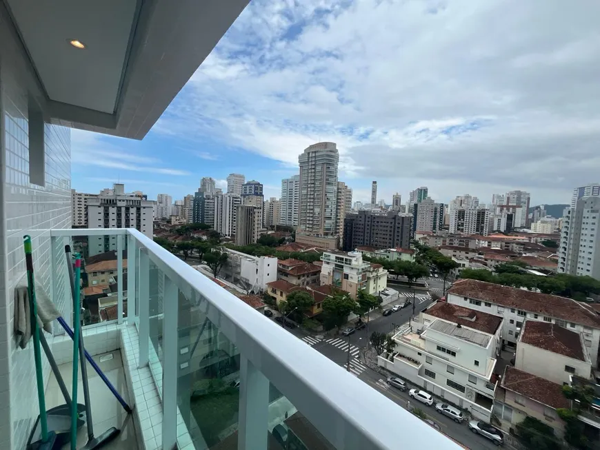 Foto 1 de Apartamento com 2 Quartos à venda, 53m² em Embaré, Santos