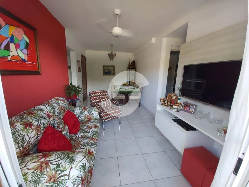 Foto 1 de Apartamento com 2 Quartos à venda, 55m² em Sapê, Niterói