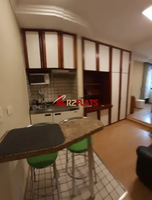 Foto 1 de Flat com 1 Quarto para alugar, 34m² em Jardins, São Paulo