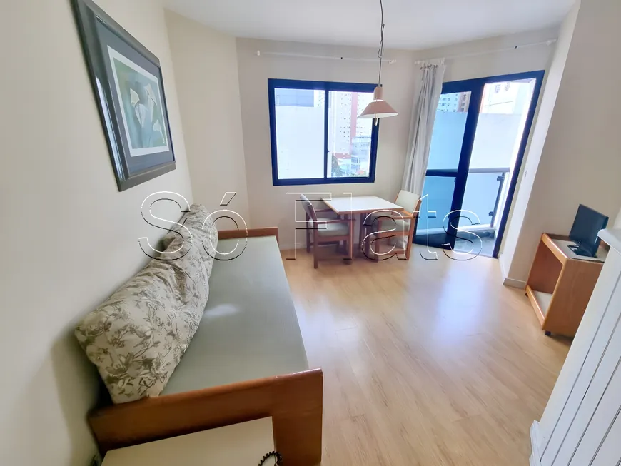 Foto 1 de Flat com 1 Quarto à venda, 39m² em Jardim Paulista, São Paulo