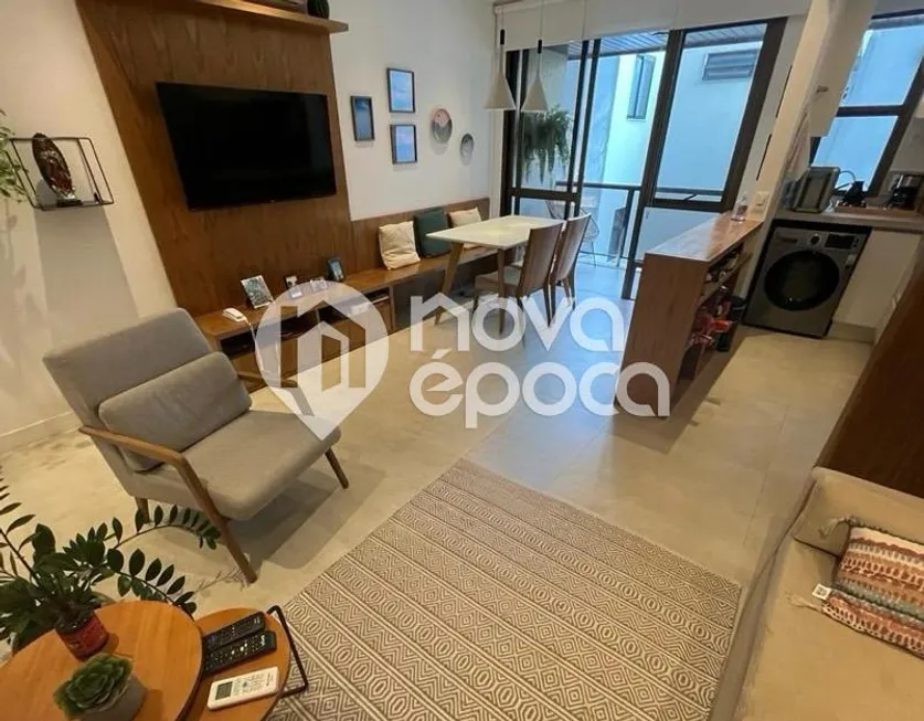 Foto 1 de Flat com 1 Quarto à venda, 57m² em Leblon, Rio de Janeiro