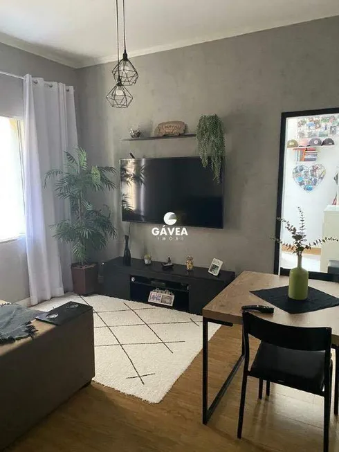 Foto 1 de Apartamento com 1 Quarto à venda, 43m² em Centro, São Vicente