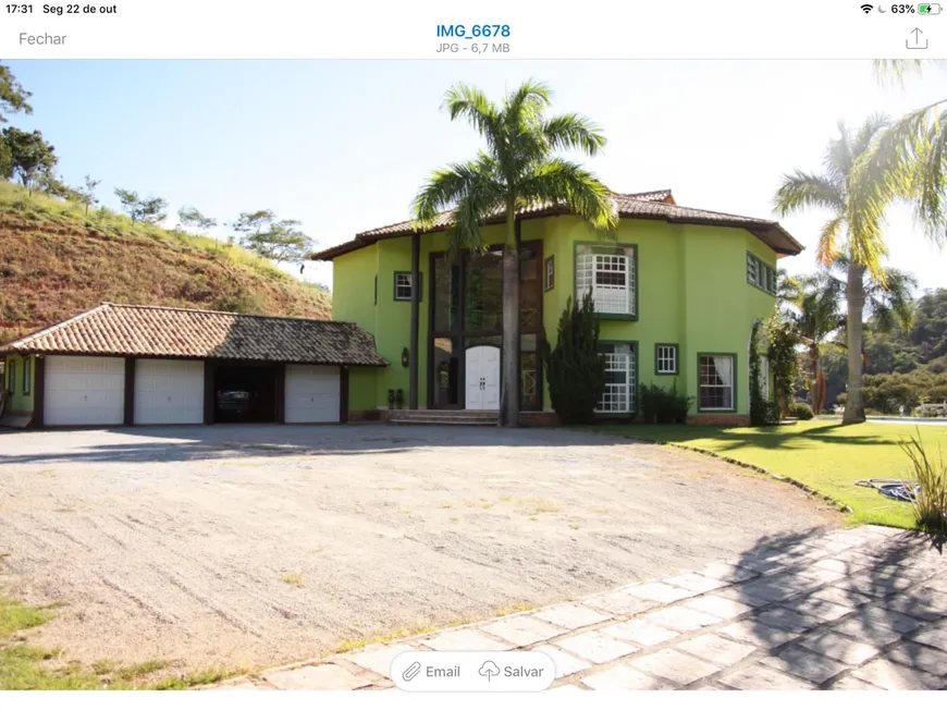 Foto 1 de Casa de Condomínio com 6 Quartos para alugar, 1200m² em Area Rural de Petropolis, Petrópolis