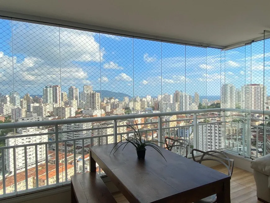 Foto 1 de Apartamento com 3 Quartos à venda, 150m² em Marapé, Santos