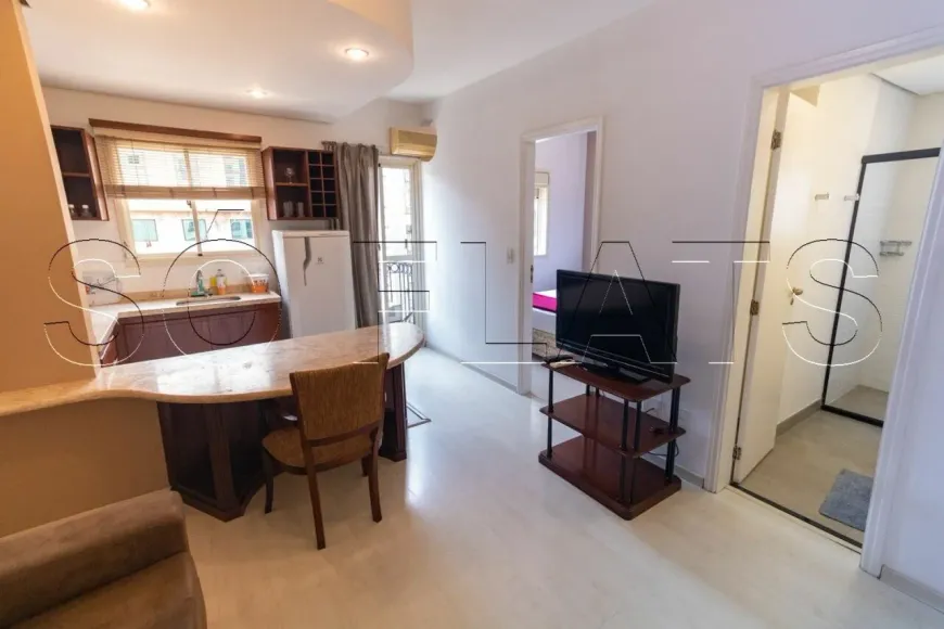 Foto 1 de Apartamento com 1 Quarto para alugar, 33m² em Vila Olímpia, São Paulo