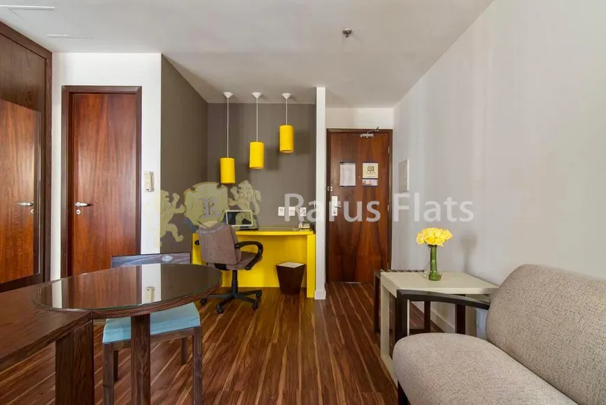 Foto 1 de Flat com 1 Quarto para alugar, 30m² em Jardins, São Paulo