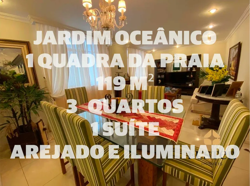 Foto 1 de Apartamento com 3 Quartos à venda, 119m² em Jardim Oceanico, Rio de Janeiro