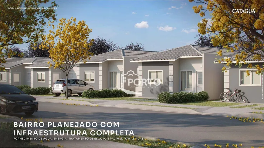 Foto 1 de Casa de Condomínio com 2 Quartos à venda, 48m² em Tupi, Piracicaba
