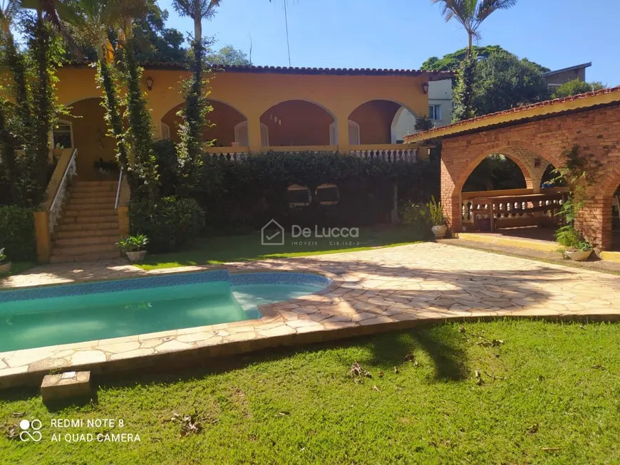 Foto 1 de Casa com 4 Quartos à venda, 501m² em Sousas, Campinas
