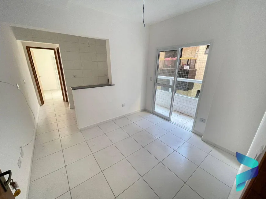 Foto 1 de Flat com 1 Quarto à venda, 41m² em Boqueirão, Praia Grande