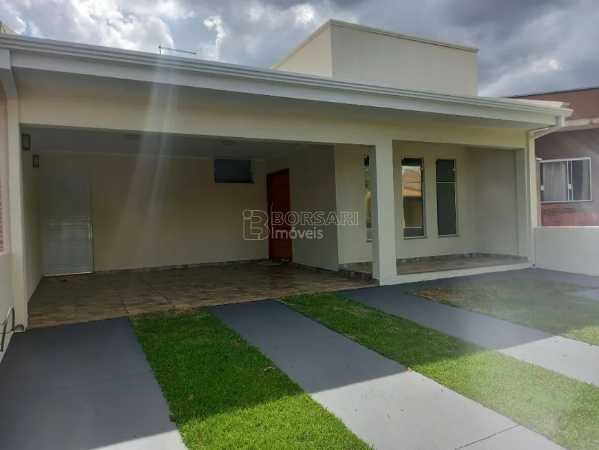 Foto 1 de Casa de Condomínio com 3 Quartos à venda, 124m² em Jardim Marialice, Araraquara