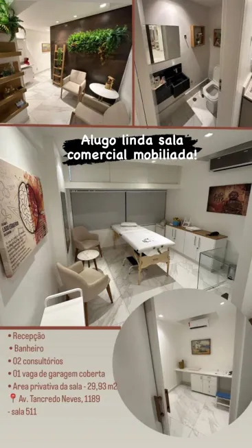 Foto 1 de Sala Comercial para alugar, 40m² em Caminho Das Árvores, Salvador