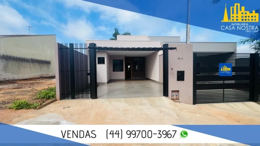 Foto 1 de Casa com 3 Quartos à venda, 85m² em Jardim São Pedro, Marialva