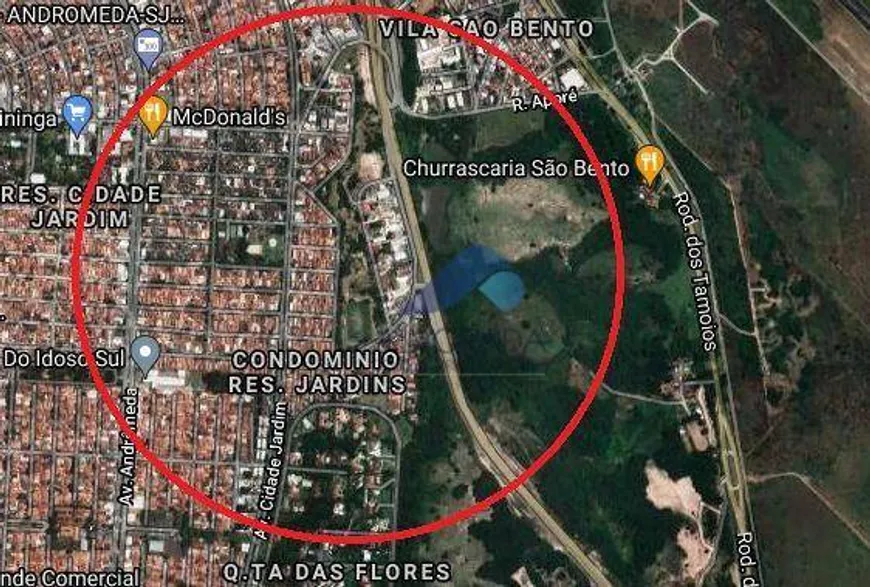 Foto 1 de Lote/Terreno à venda, 1900m² em Jardim Satélite, São José dos Campos