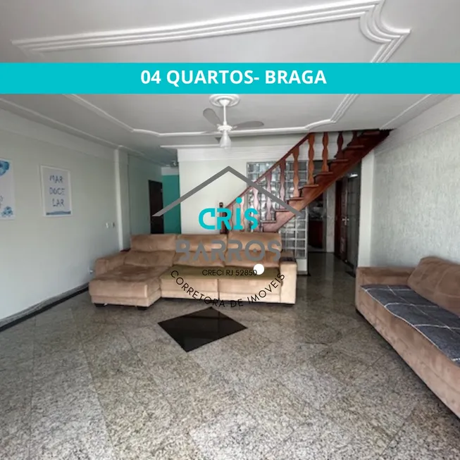 Foto 1 de Cobertura com 4 Quartos à venda, 428m² em Braga, Cabo Frio