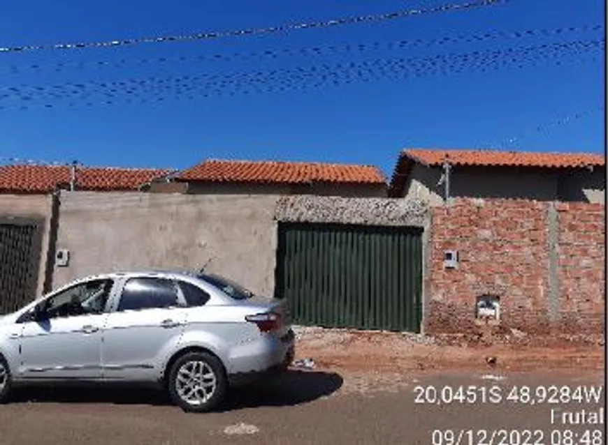 Foto 1 de Casa com 2 Quartos à venda, 54m² em Loteamento Residencial Parque das Acacias, Frutal