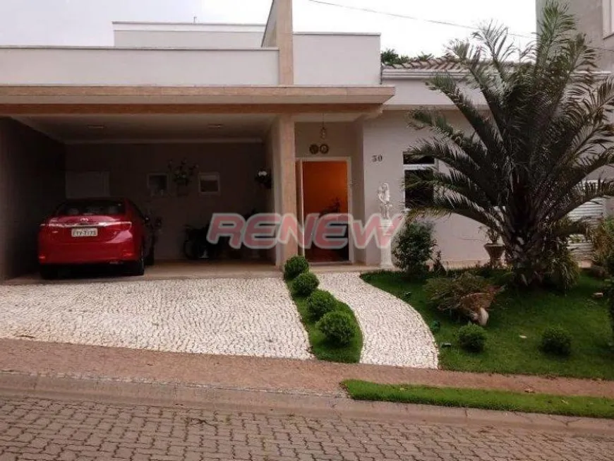 Foto 1 de Casa de Condomínio com 3 Quartos à venda, 242m² em Jardim Pacaembu, Valinhos