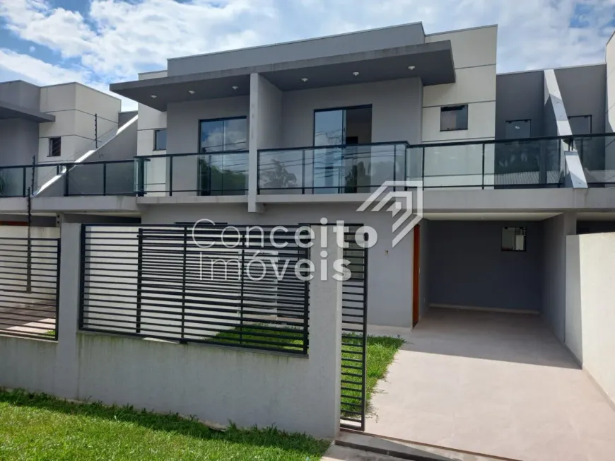 Foto 1 de Sobrado com 3 Quartos à venda, 102m² em Jardim Carvalho, Ponta Grossa