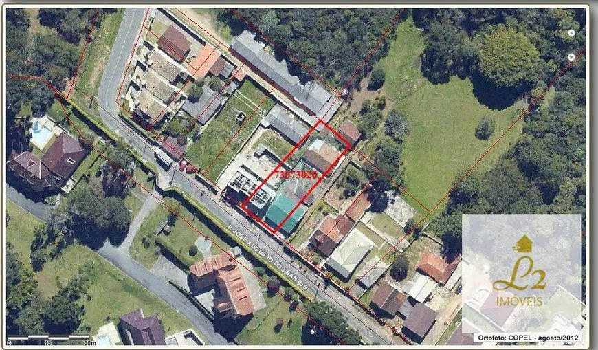 Foto 1 de Lote/Terreno à venda, 620m² em Vista Alegre, Curitiba