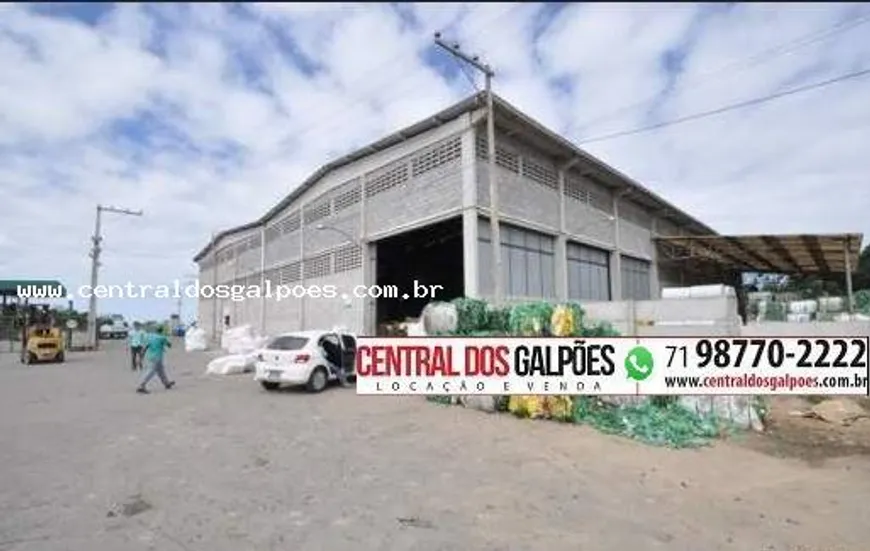 Foto 1 de Galpão/Depósito/Armazém para alugar, 1000m² em Centro Industrial de Aratu, Simões Filho