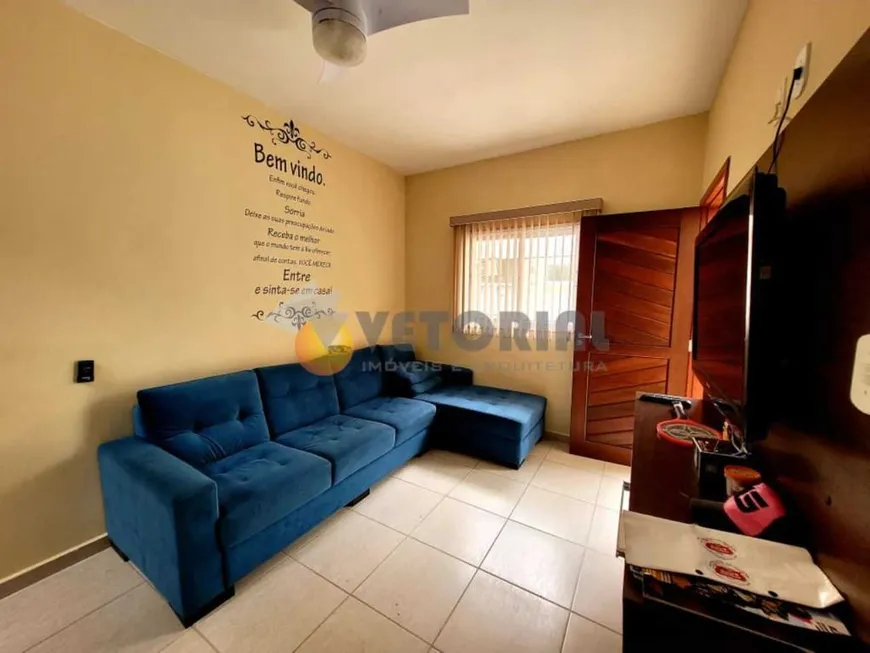 Foto 1 de Casa com 2 Quartos à venda, 90m² em Massaguaçu, Caraguatatuba