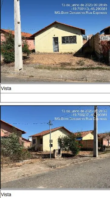 Foto 1 de Casa com 2 Quartos à venda, 200m² em Geraldo Cesário, Bom Despacho