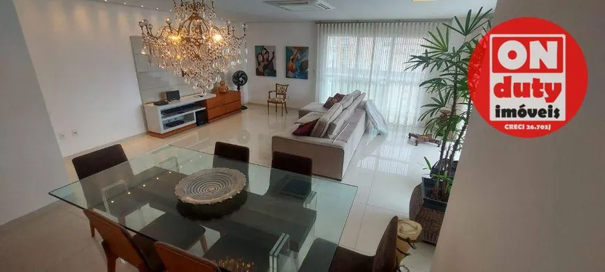 Foto 1 de Apartamento com 3 Quartos para alugar, 206m² em Pompeia, Santos