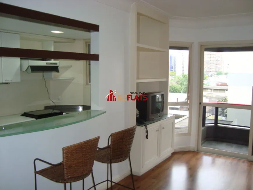 Foto 1 de Flat com 1 Quarto para alugar, 47m² em Itaim Bibi, São Paulo