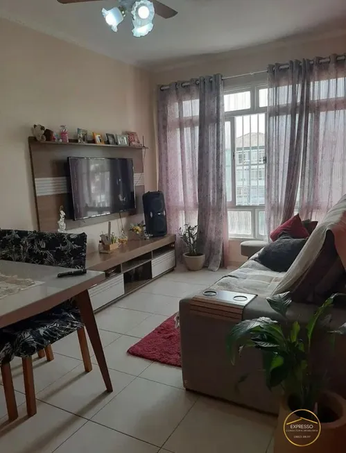 Foto 1 de Apartamento com 1 Quarto à venda, 51m² em Centro, São Vicente