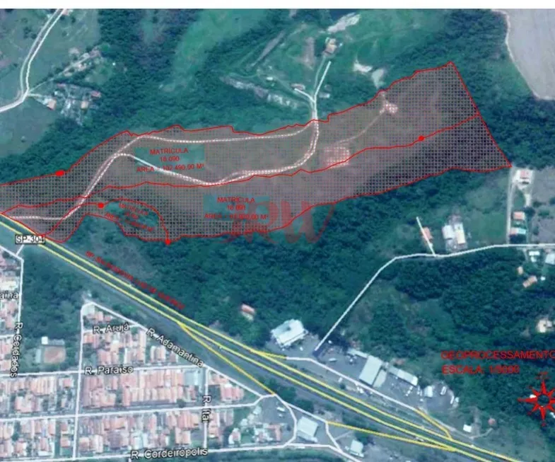 Foto 1 de Lote/Terreno à venda, 196400m² em Unileste, Piracicaba