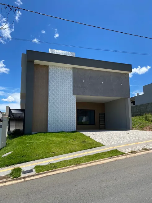 Foto 1 de Casa de Condomínio com 3 Quartos à venda, 165m² em Jardins Bolonha, Senador Canedo