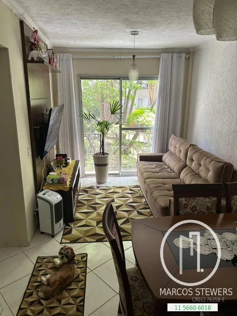 Foto 1 de Apartamento com 2 Quartos à venda, 60m² em Jardim Novo Santo Amaro, São Paulo