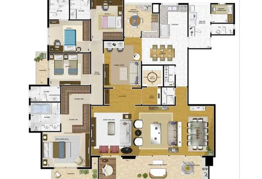 Foto 1 de Apartamento com 4 Quartos à venda, 196m² em Pompeia, São Paulo