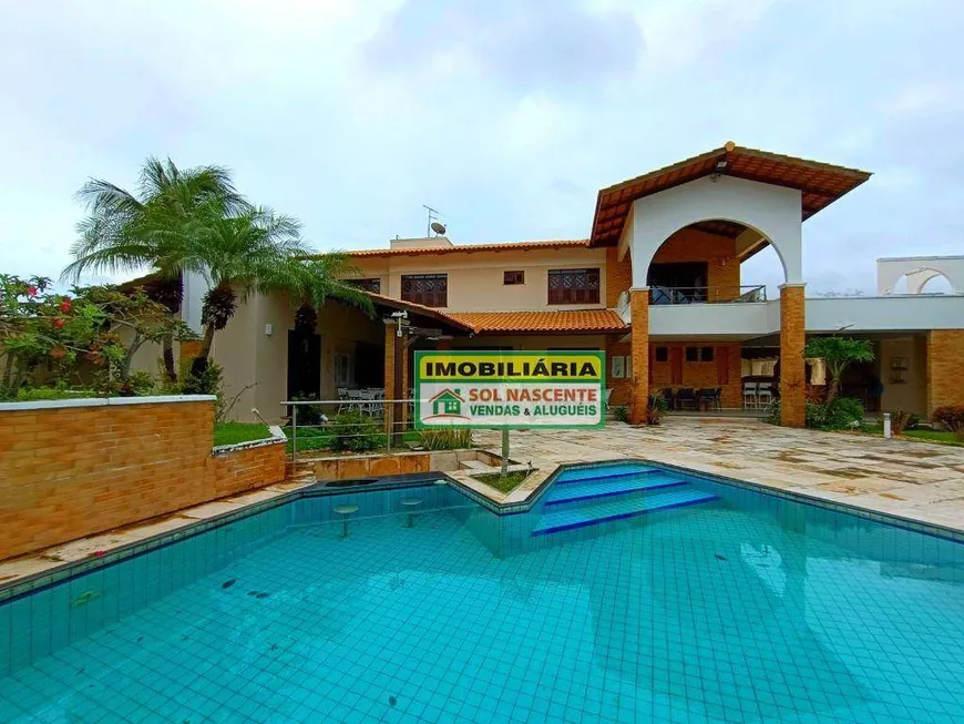 Foto 1 de Casa de Condomínio com 4 Quartos à venda, 540m² em Engenheiro Luciano Cavalcante, Fortaleza