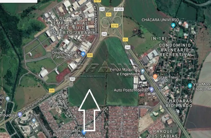 Foto 1 de Lote/Terreno à venda, 145200m² em Adelino Simioni, Ribeirão Preto