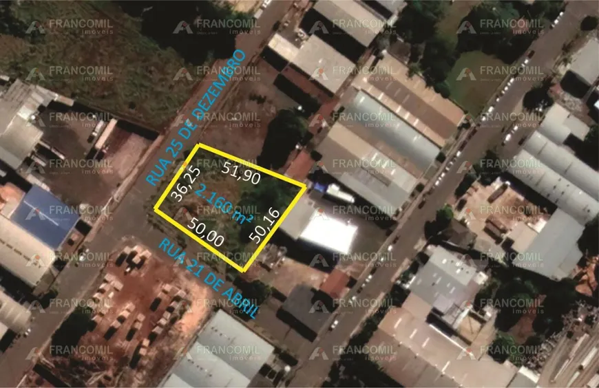 Foto 1 de Lote/Terreno à venda, 2160m² em Parque Industrial IV, Sarandi