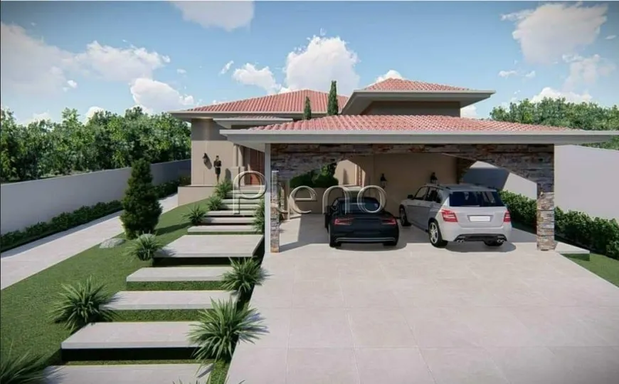 Foto 1 de Casa de Condomínio com 3 Quartos à venda, 443m² em Loteamento Residencial Entre Verdes Sousas, Campinas