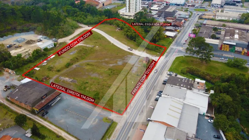 Foto 1 de Lote/Terreno à venda, 16241m² em Itoupava Norte, Blumenau